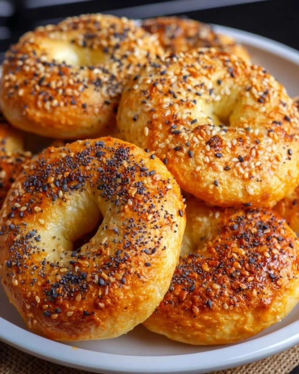 Bagels aus der Heißluftfritteuse