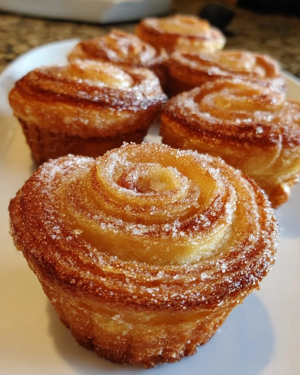 Schnelle Zimt-Zucker-Cruffins für jede Gelegenheit