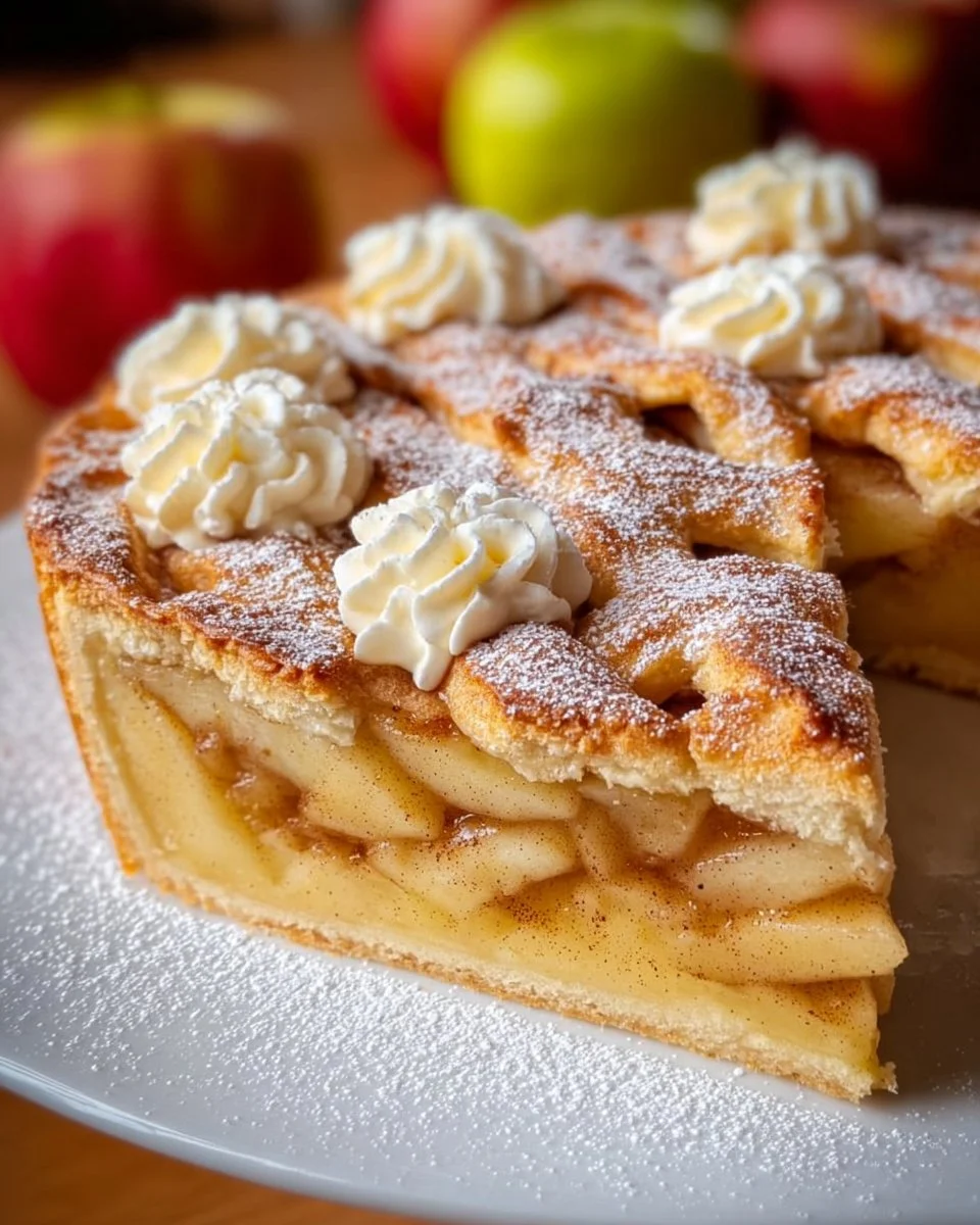 Apfelkuchen mit Schmandcreme