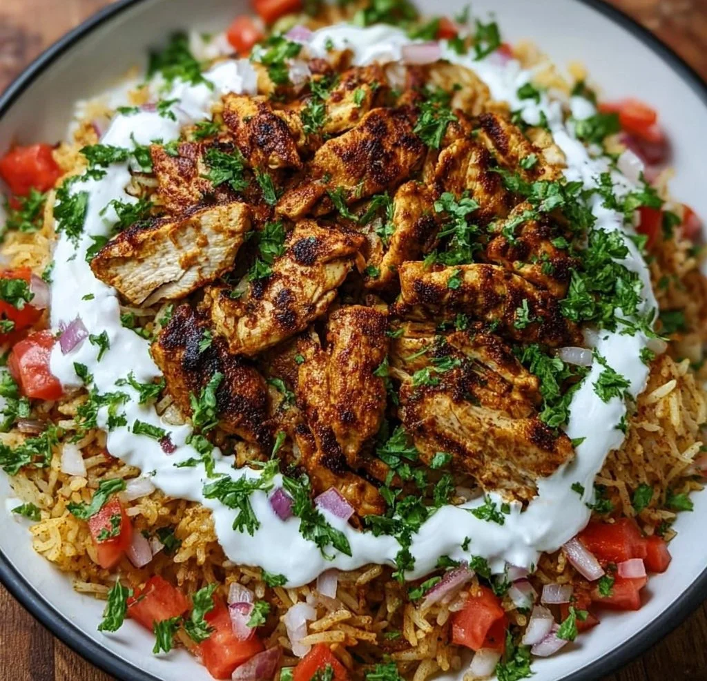 Eintopf Hähnchen Shawarma Reis