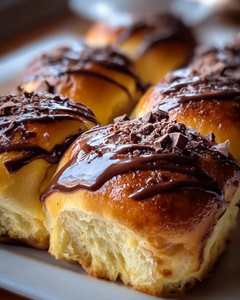 Fluffige Schokobrötchen Rezept