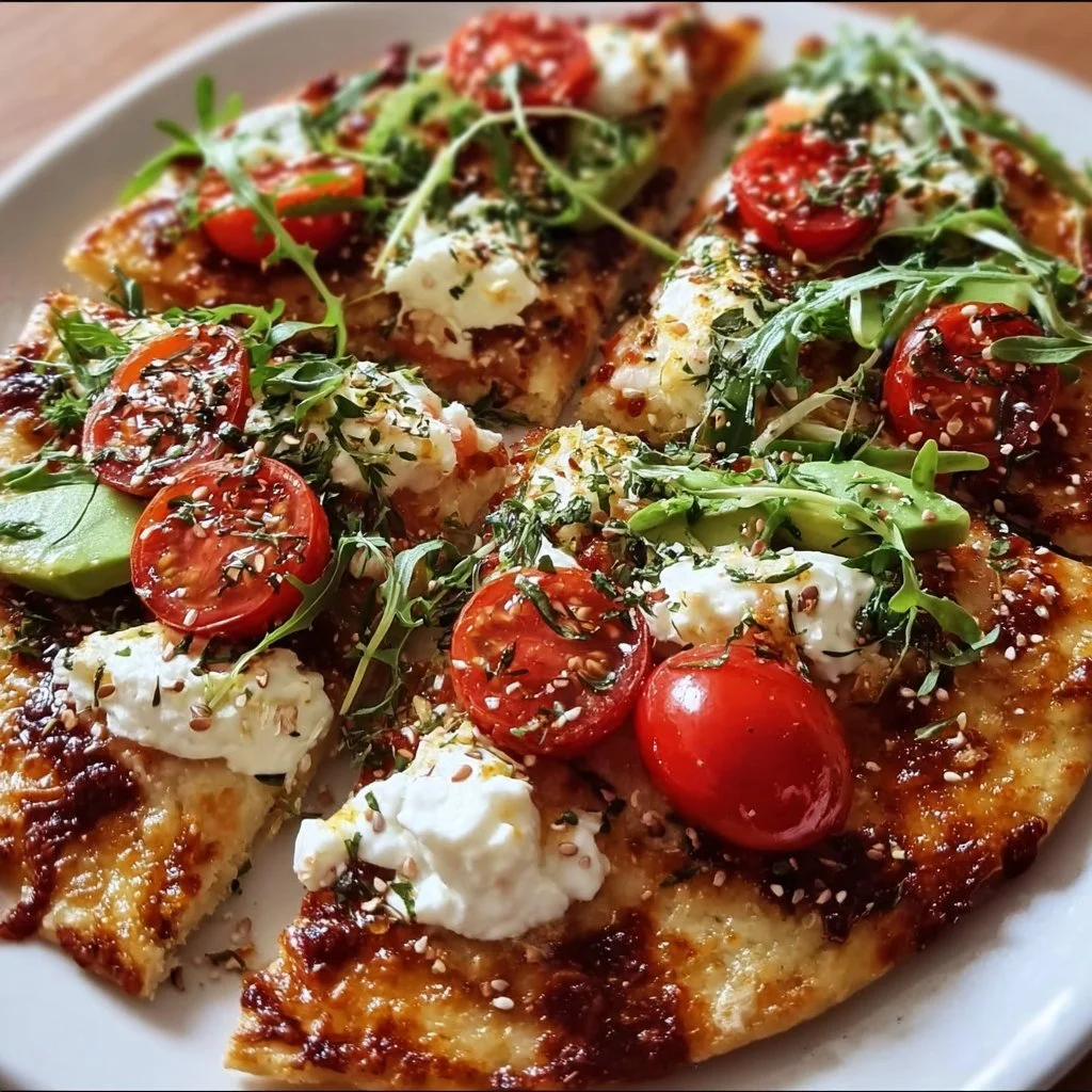 Haferflocken- Joghurt-Fladen