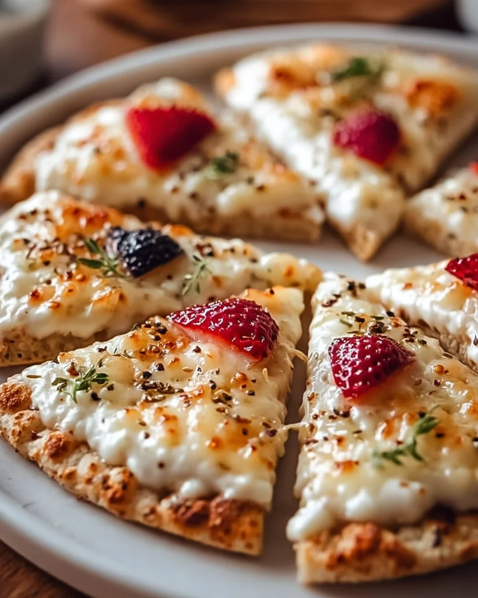 Haferflocken-Joghurt-Fladen – Besser als Pizza!