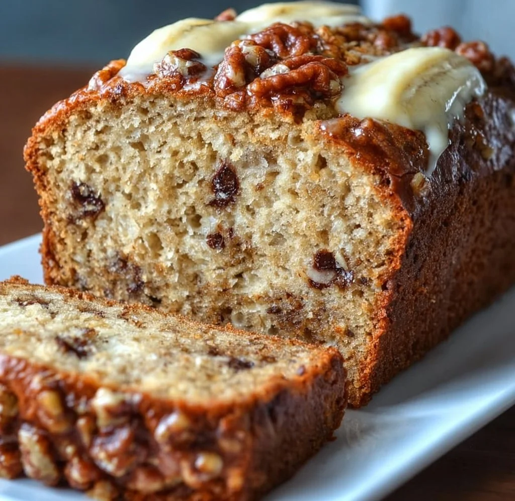 Hohe-Protein Bananenbrot