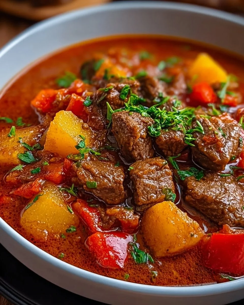 Köstliches Omas uraltes Gulasch Rezept