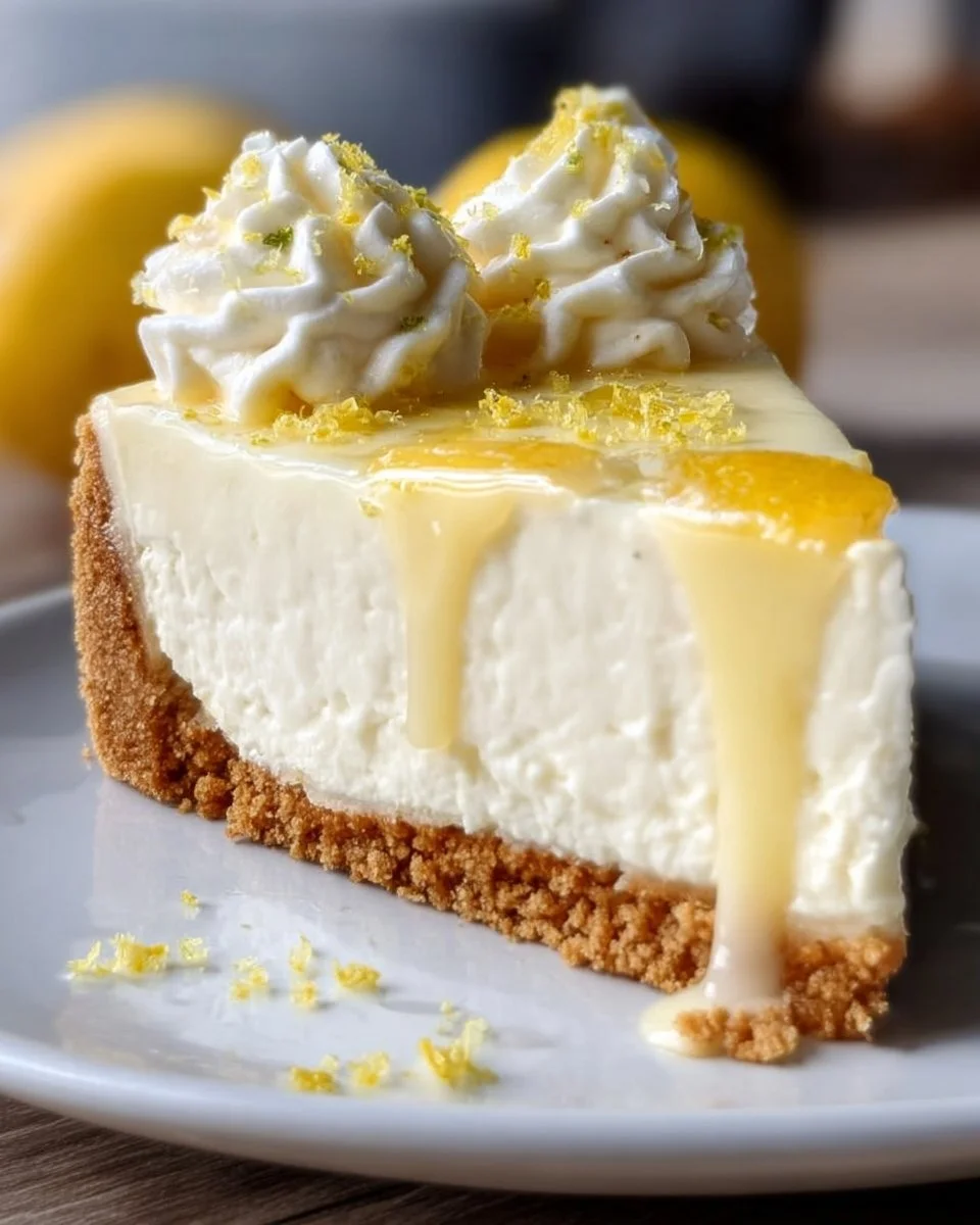 No-Bake Zitronen Käsekuchen