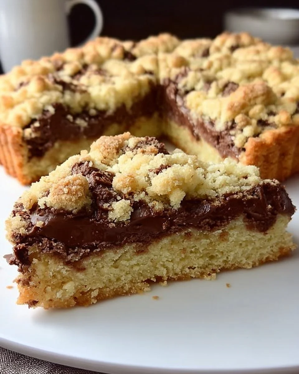 Nutella-Streuselkuchen Rezept