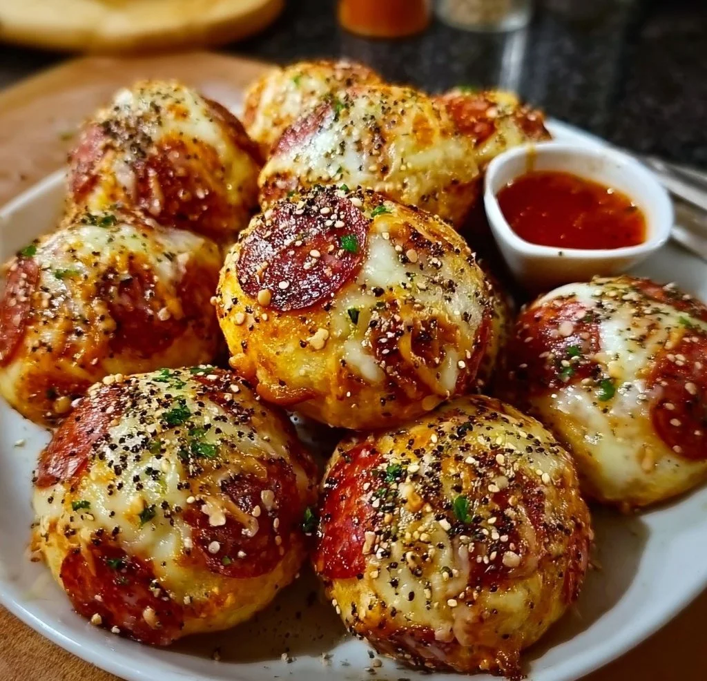 Pizza-Bällchen Rezept