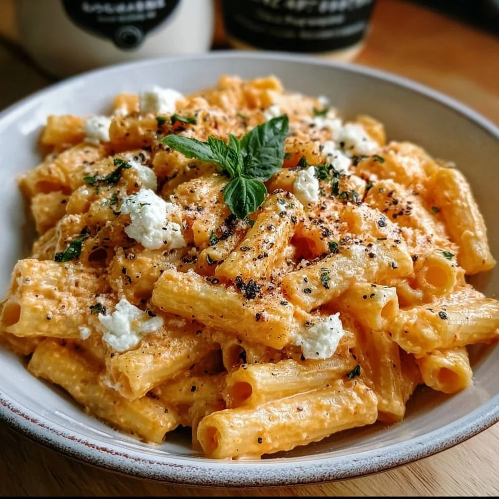 Protein-rich noodles with cottage cheese