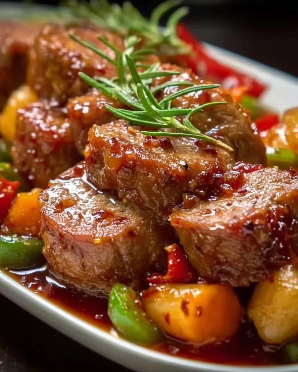 Saftiges Räuberfleisch aus dem Ofen