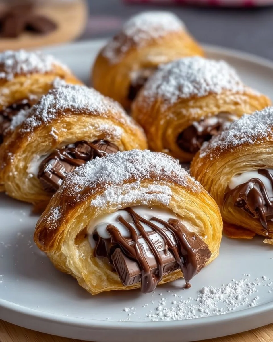 Schnelle Kinderriegel Croissants Rezept
