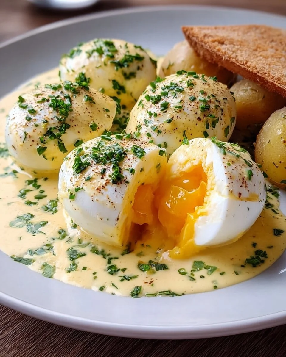 Senfeier wie bei Oma früher | Rezept für Eier in Senfsoße