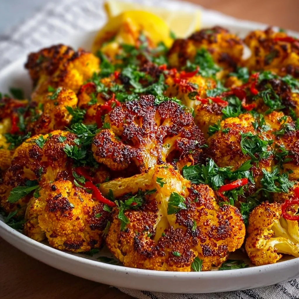 Würziger Marokkanischer Blumenkohl