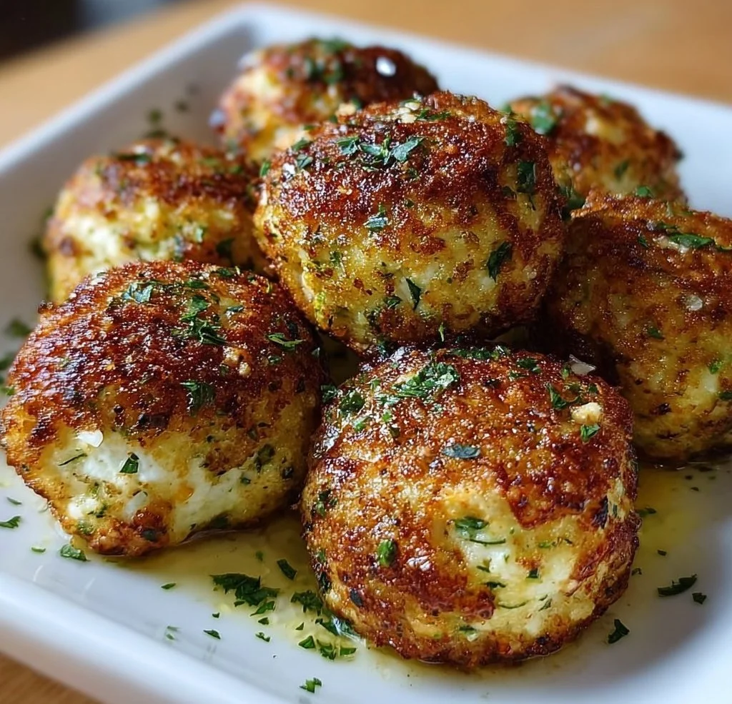 Zucchini-Feta- Bällchen Rezept