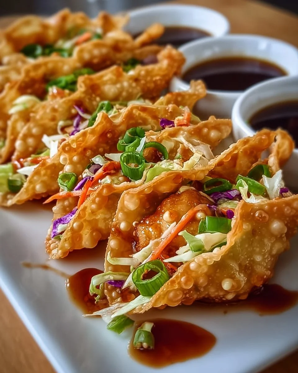 Applebee’s Hähnchen- Wonton-Tacos