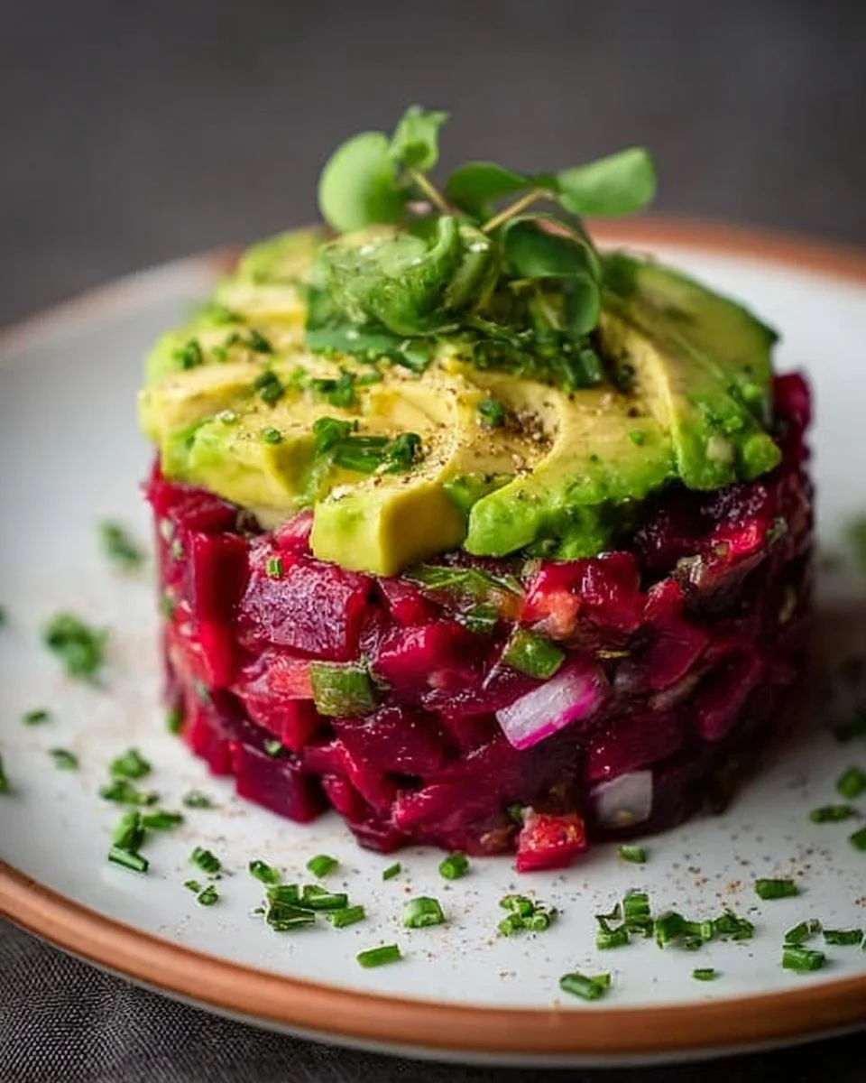 Avocado Rote-Bete-Tatar
