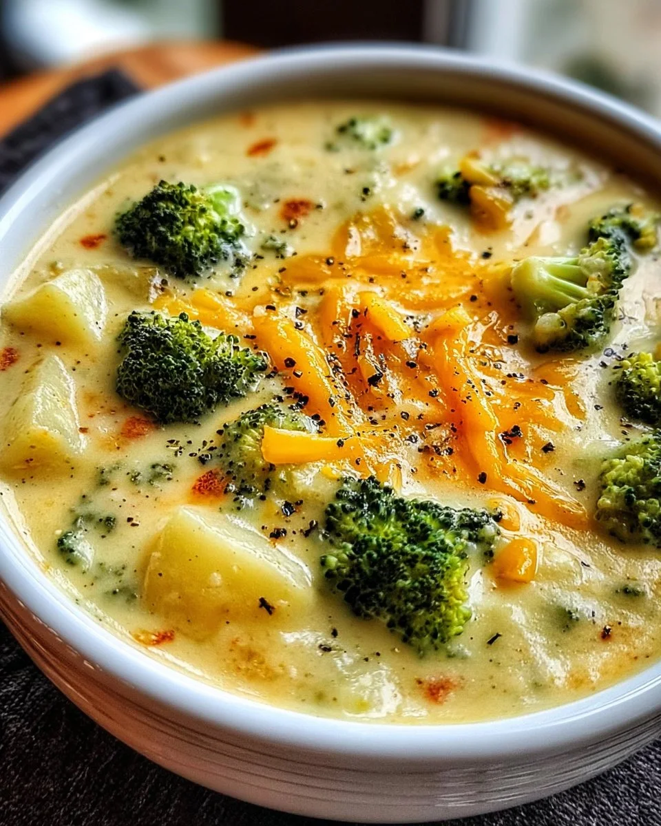 Brokkoli Kartoffel Käse Suppe