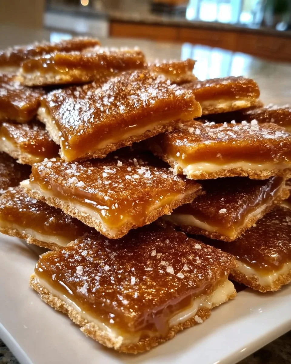 Churro Salzcracker Toffee