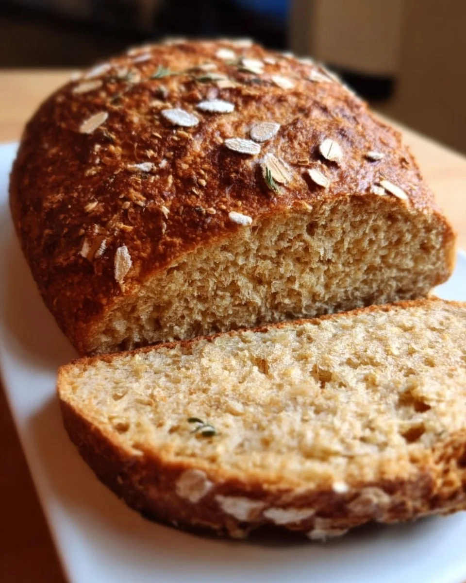 Leckeres Haferflockenbrot