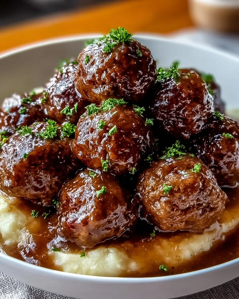 Salisbury Steak Fleischbällchen