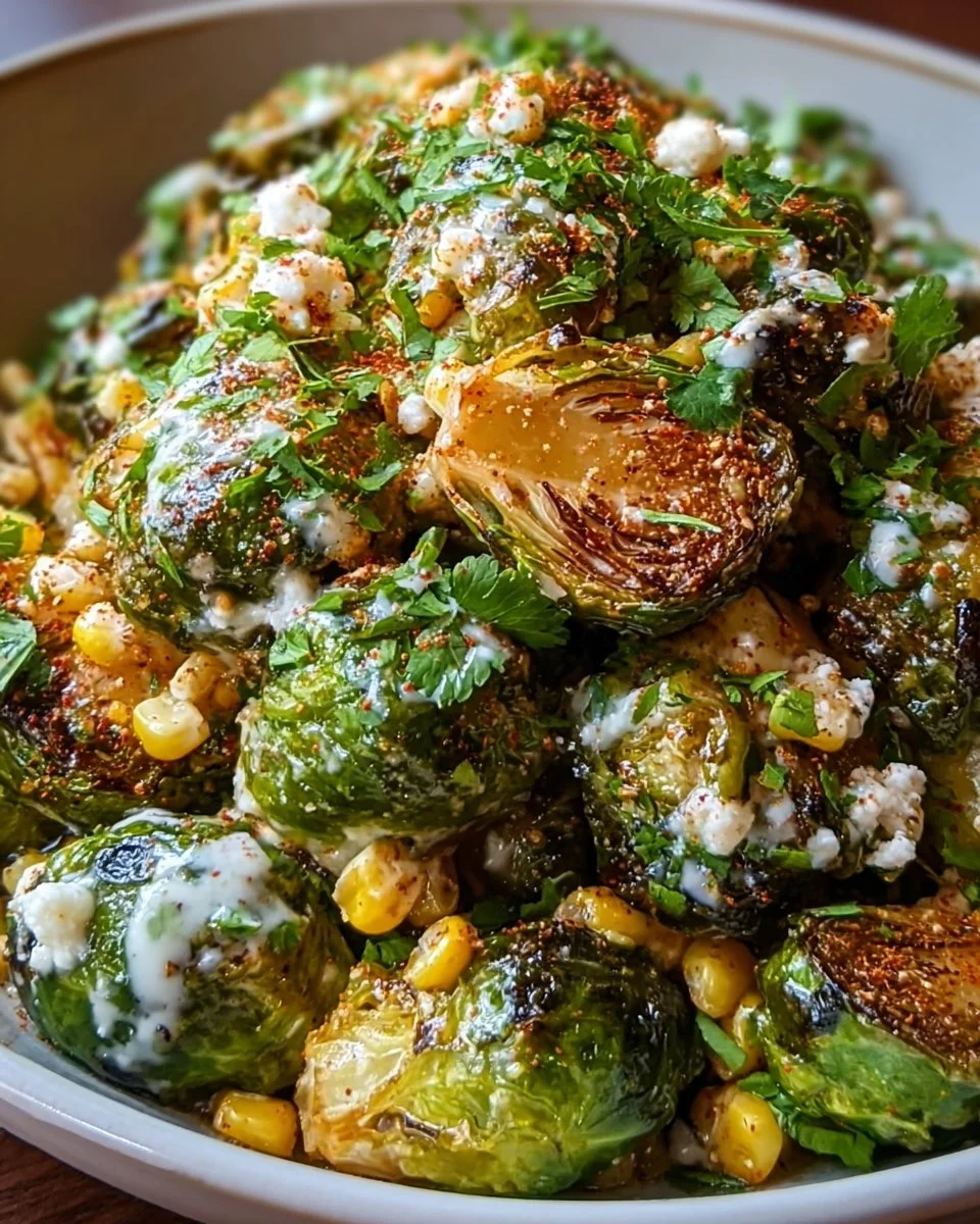 Straßenmais Rosenkohl