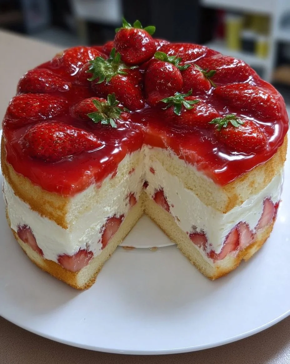 Erdbeer-Mascarpone-Torte