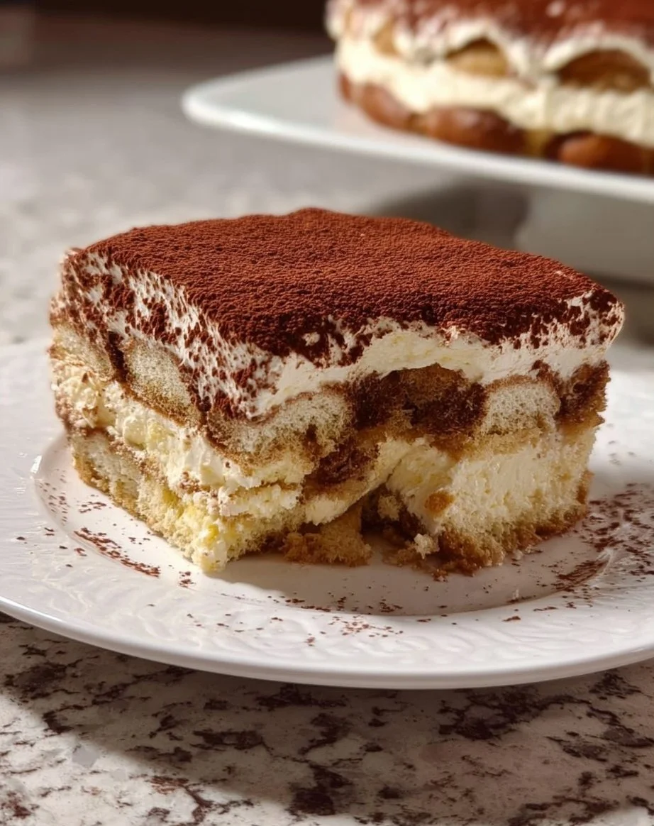 Tiramisu-Torte mit Löffelbiskuit