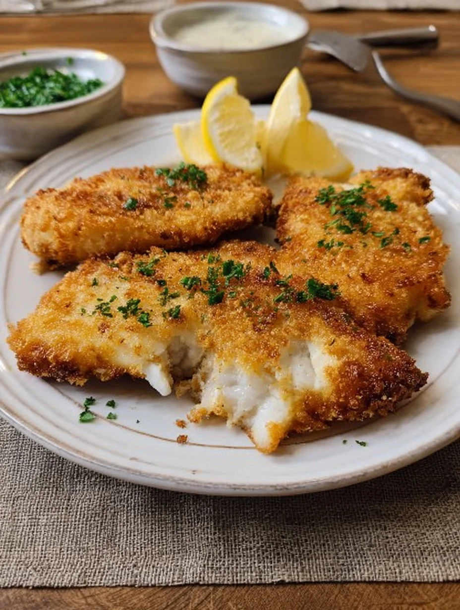 Backfisch aus der Heißluftfritteuse