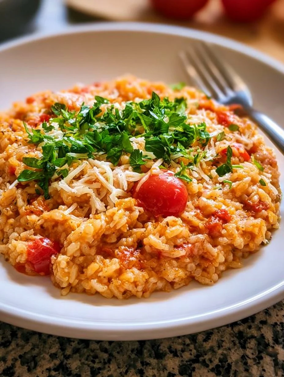 Griechischer Tomatenreis