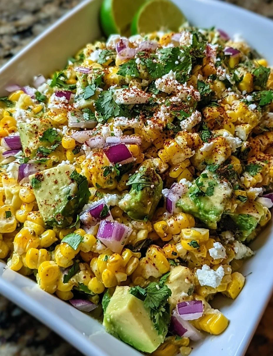 Strassensalat mit Avocado