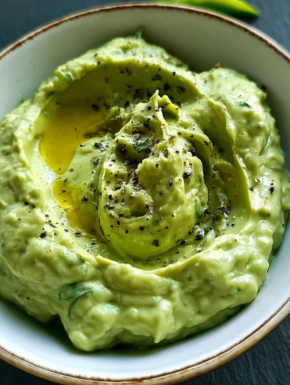 Avocado-Bärlauch-Creme