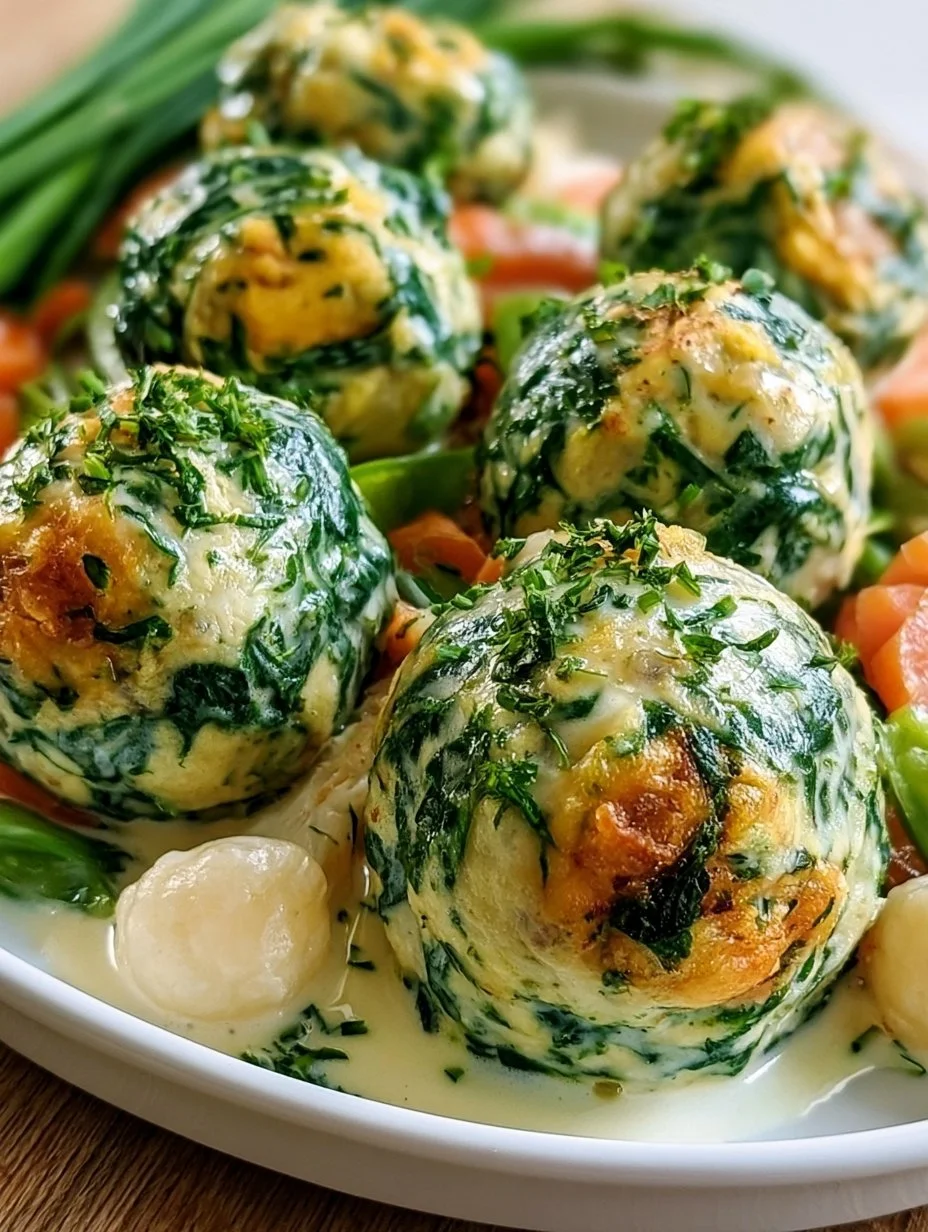Bärlauch-Semmelknödel