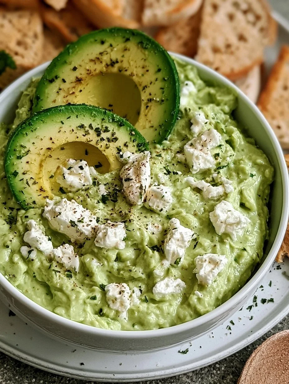 Feta-Avocado-Dip