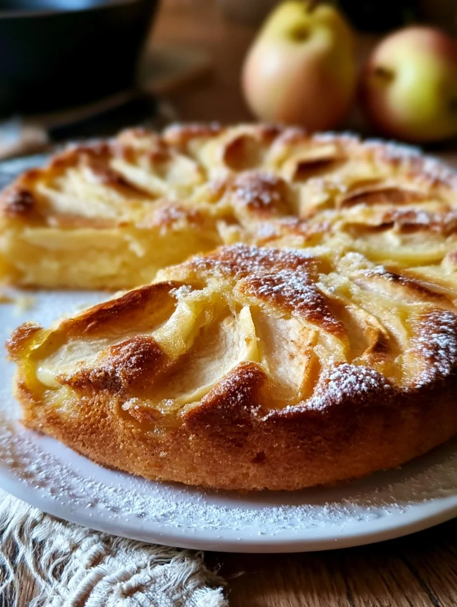 Französischer Apfelkuchen