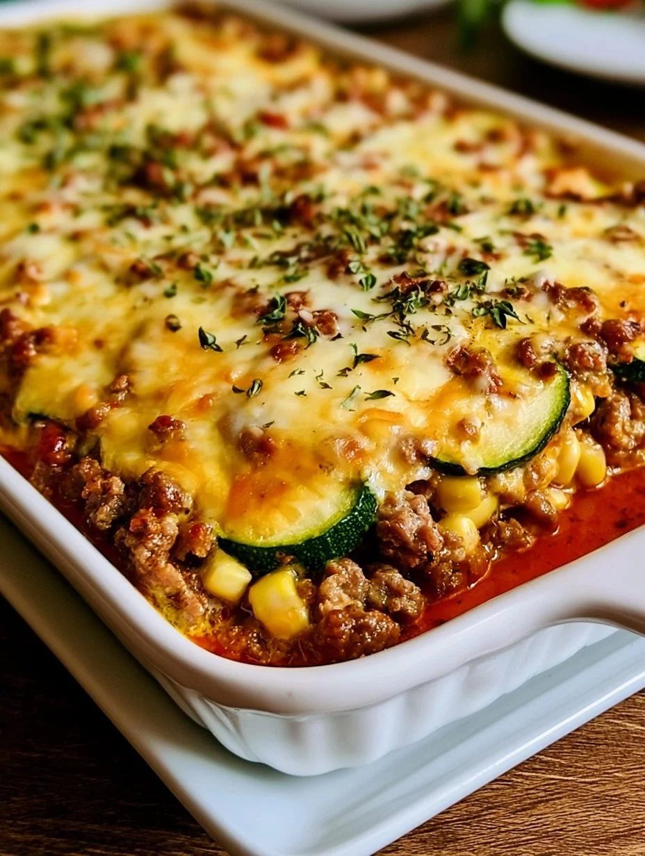 Hackfleisch Zucchini Auflauf