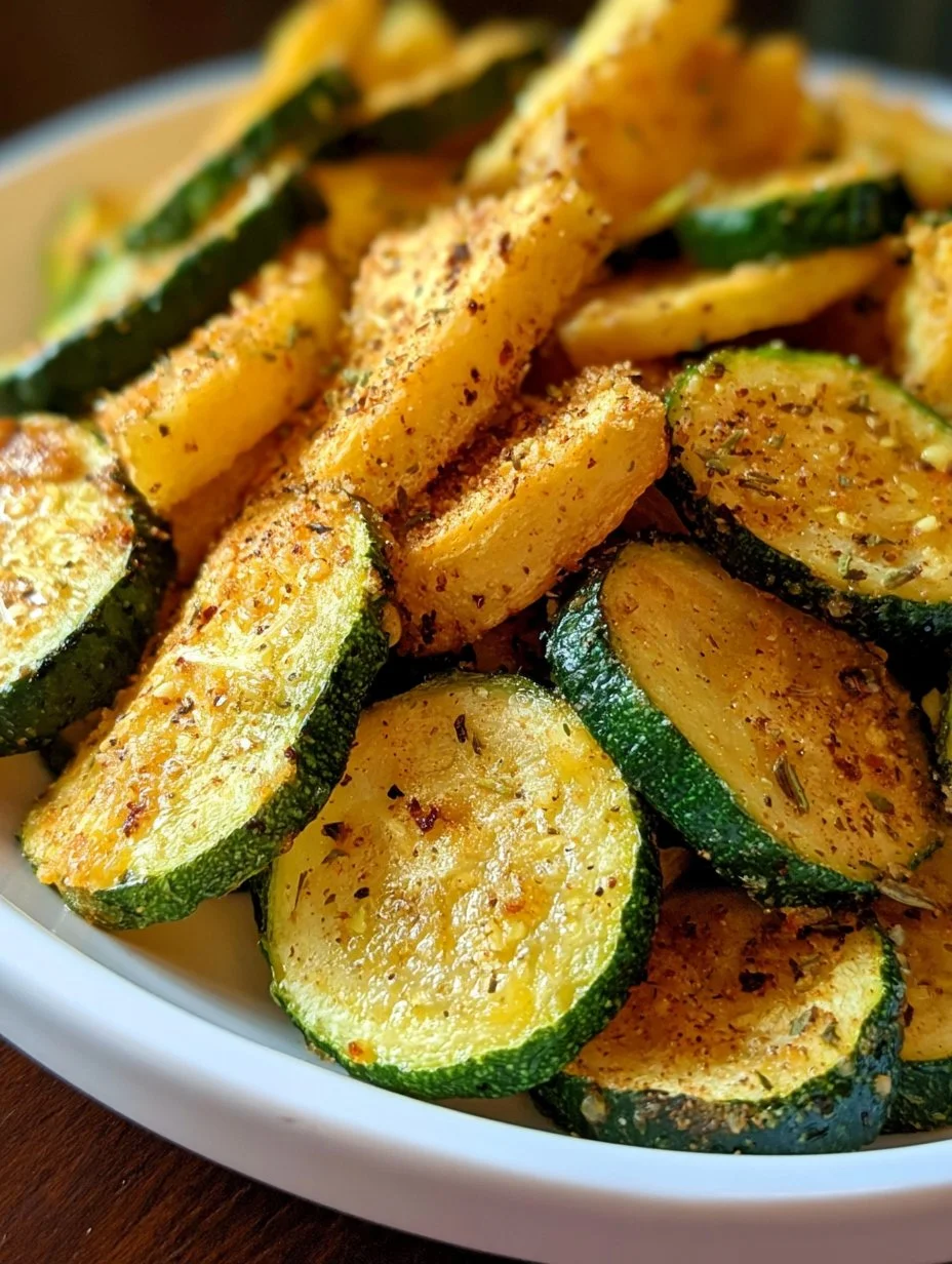 Luftfritteuse Zucchini