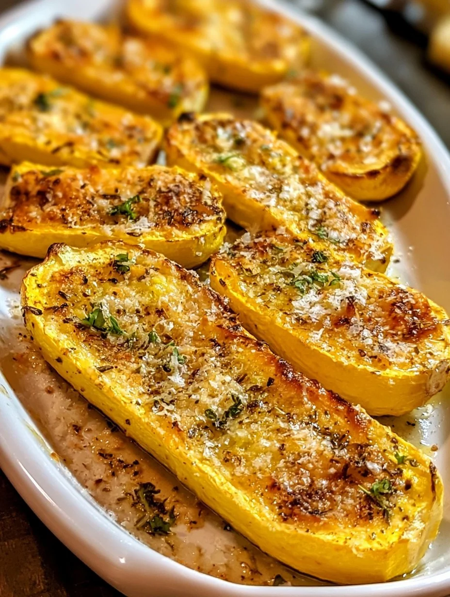 Parmesan-baked yellow zucchini