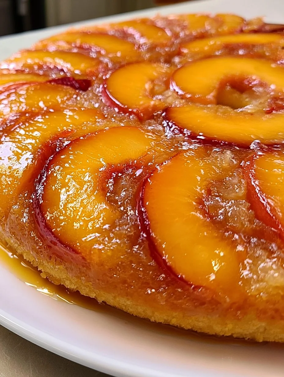 Pfirsich-Wendekuchen