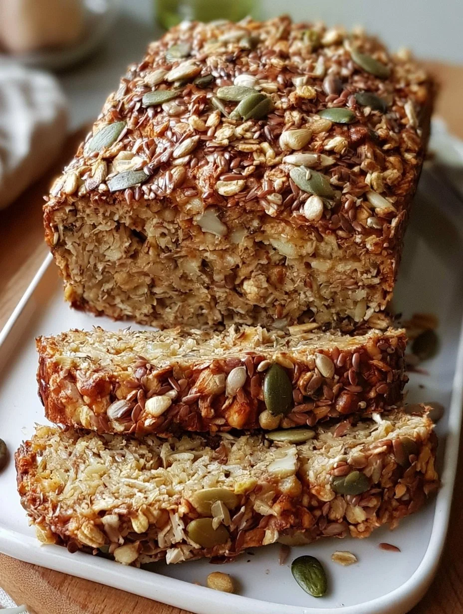 Saftiges Körnerbrot ohne Mehl und Zucker