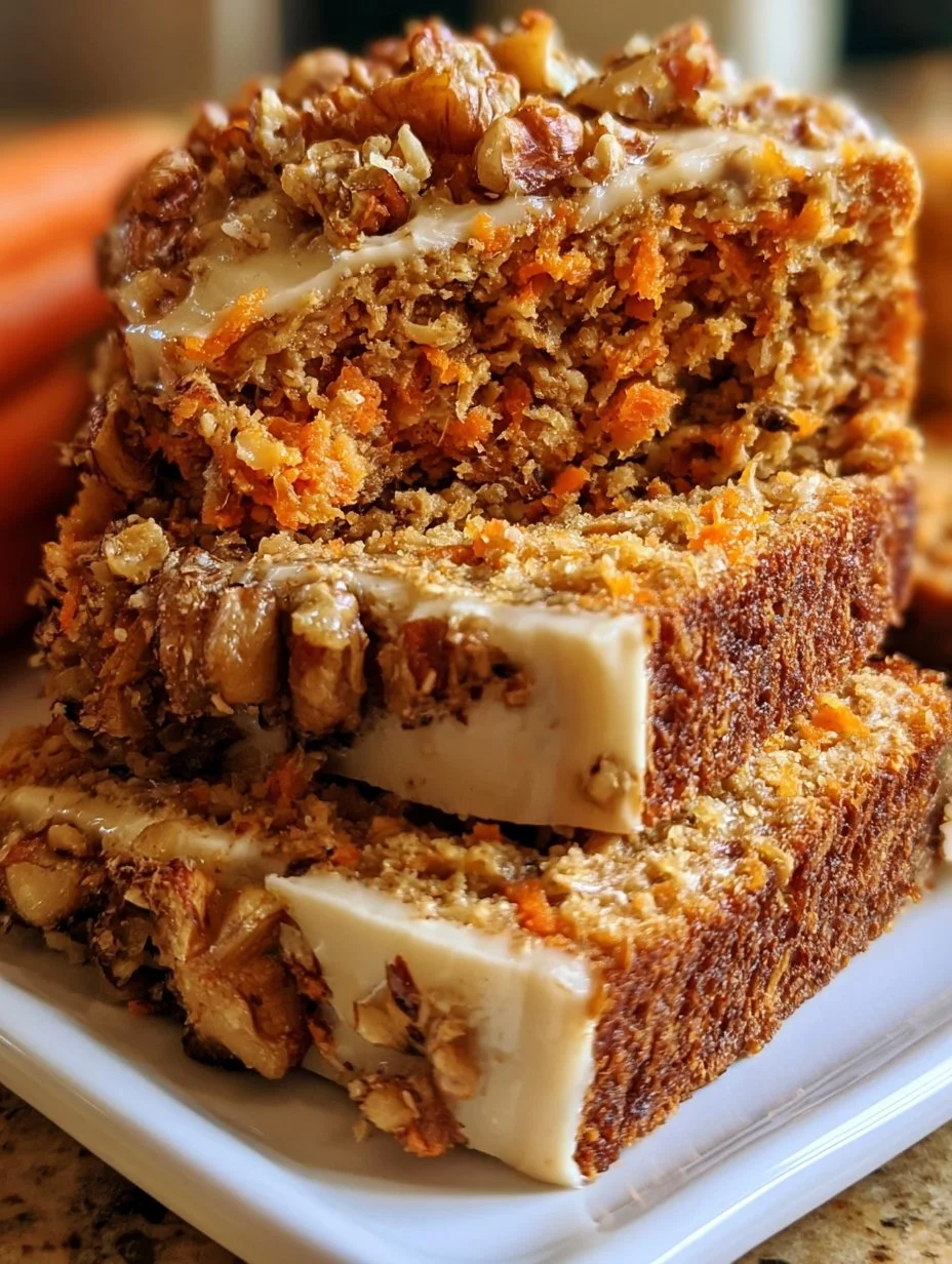 Mehlfreier Haferflocken Karottenkuchen