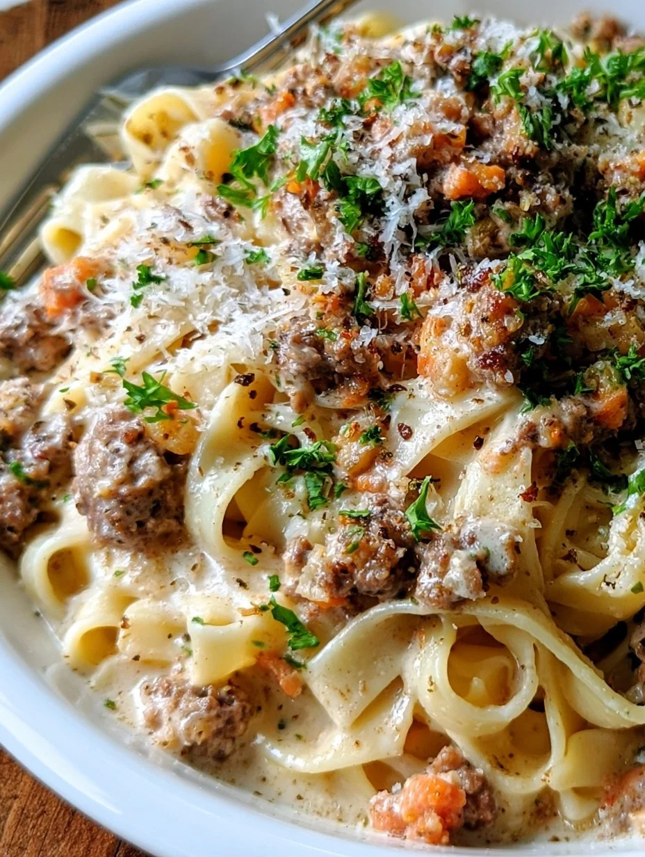 Weiße Bolognese